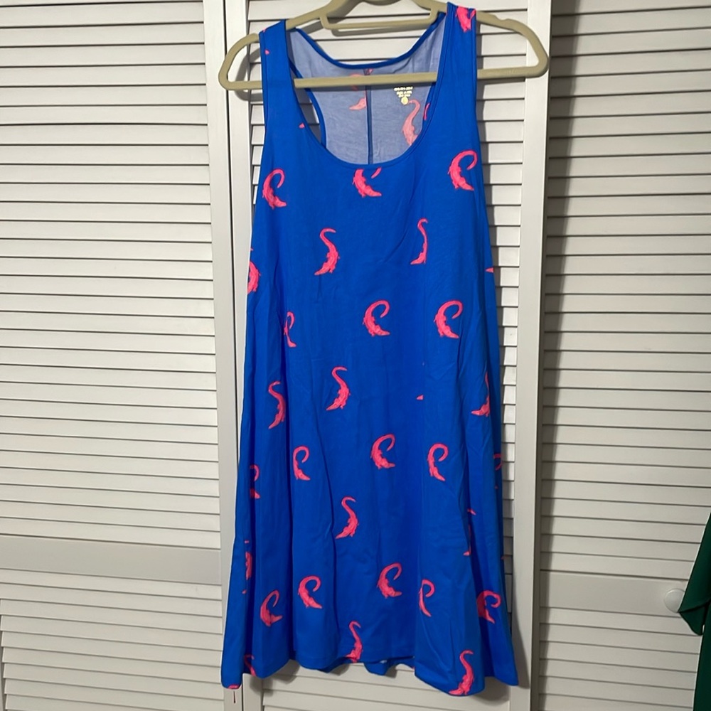 NWT Lilly Pulitzer Melle Gator Dress L